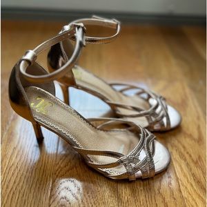 Rose Gold size 6 high heels